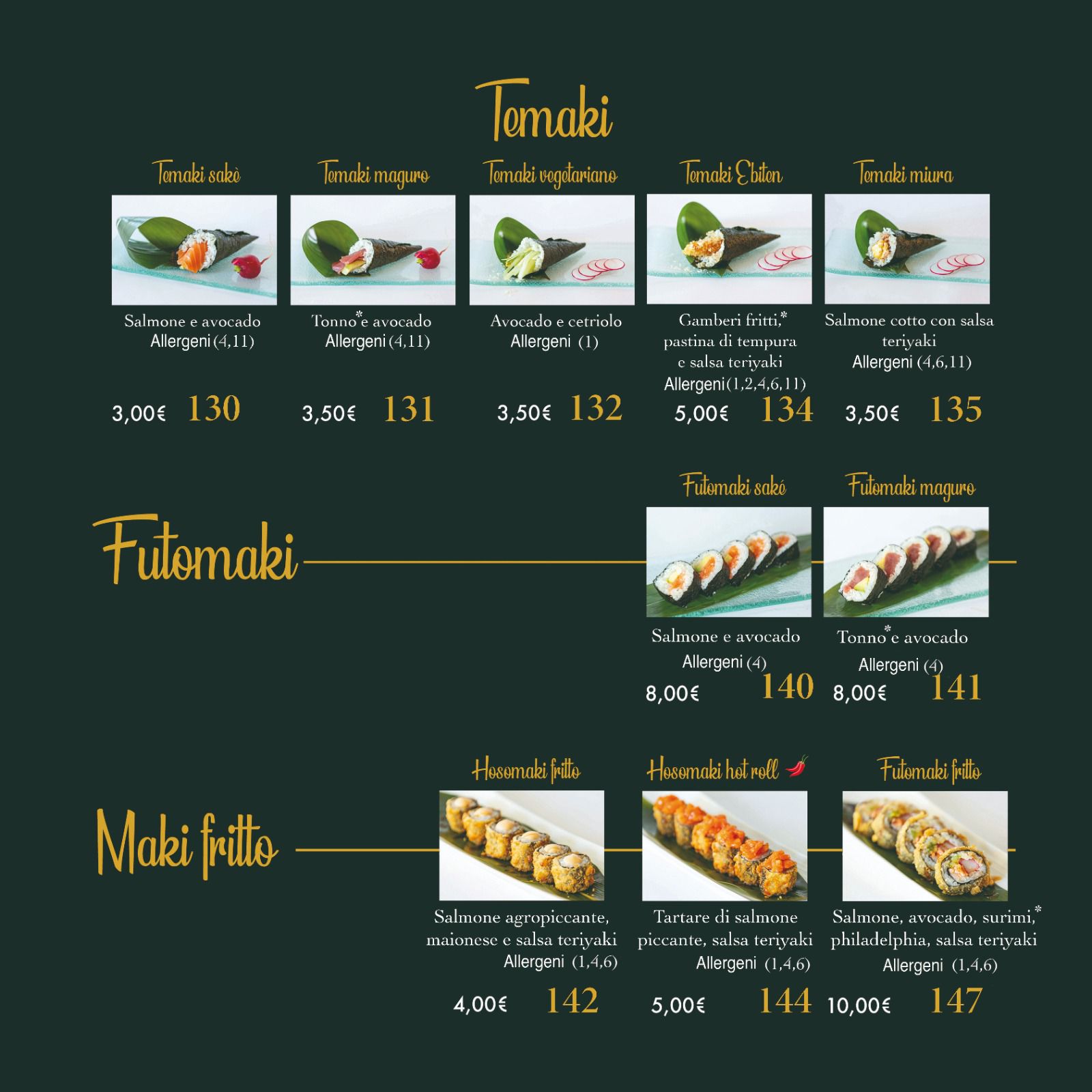 SmartTouch Menu, Ristorante Singapore 2 cucina orientale